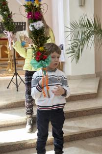 Niedziela palmowa w Parafii- konkurs na najładniejszą palmę