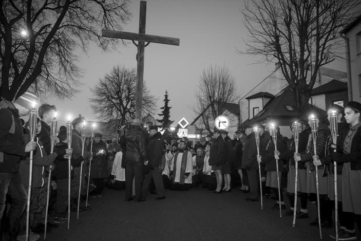 Droga krzyżowa ulicami Włodawy 2019