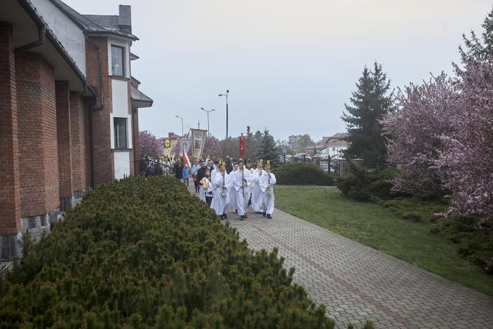 Msza Święta Rezurekcyjna w NSJ we Włodawie