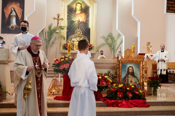 Przyjęcie relikwii św Małgorzaty Marii Alacoque - 13-06-2021