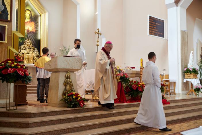 Przyjęcie relikwii św Małgorzaty Marii Alacoque - 13-06-2021