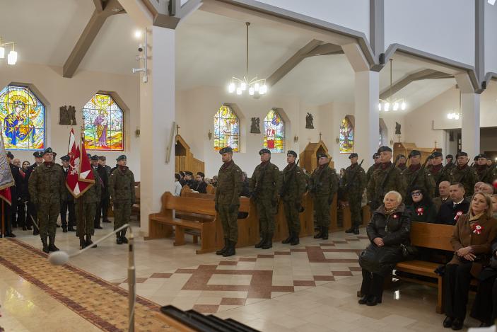 Msza Św. za Ojczyznę w święto odzyskania niepodległości Polski