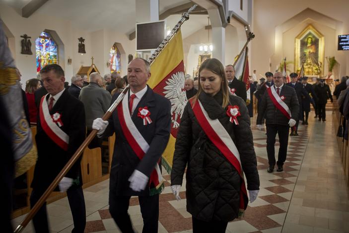 Msza Św. za Ojczyznę w święto odzyskania niepodległości Polski