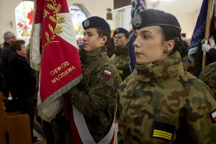 Msza Św. za Ojczyznę w święto odzyskania niepodległości Polski