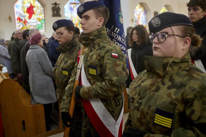 Msza Św. za Ojczyznę w święto odzyskania niepodległości Polski