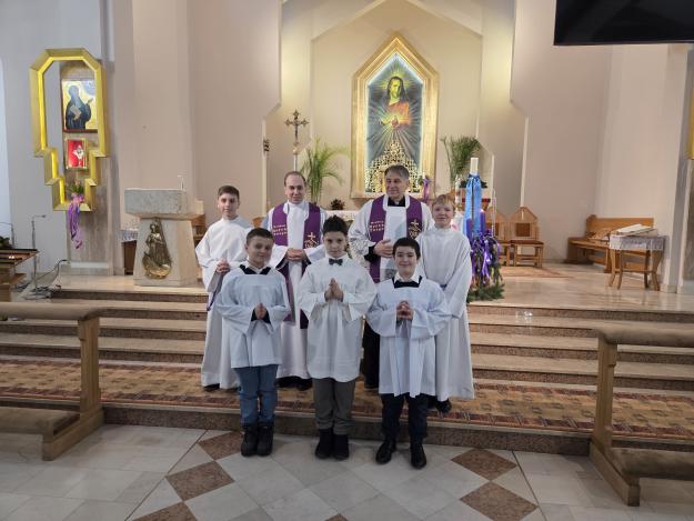 Przyjęcie do grona ministrantów i lektorów