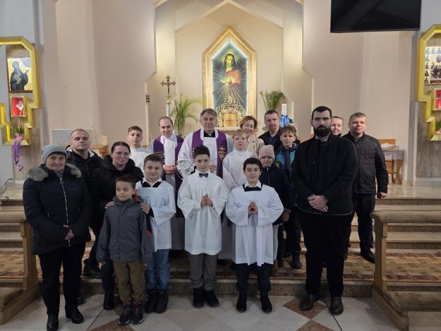 Przyjęcie do grona ministrantów i lektorów